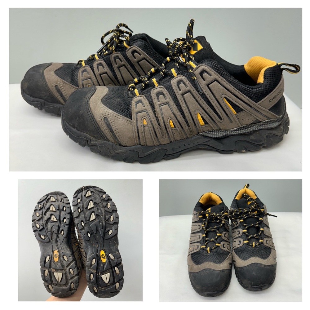 Chinook Hawk composite safety toe work shoes boots men's 9.5 model‎ 6322-050
